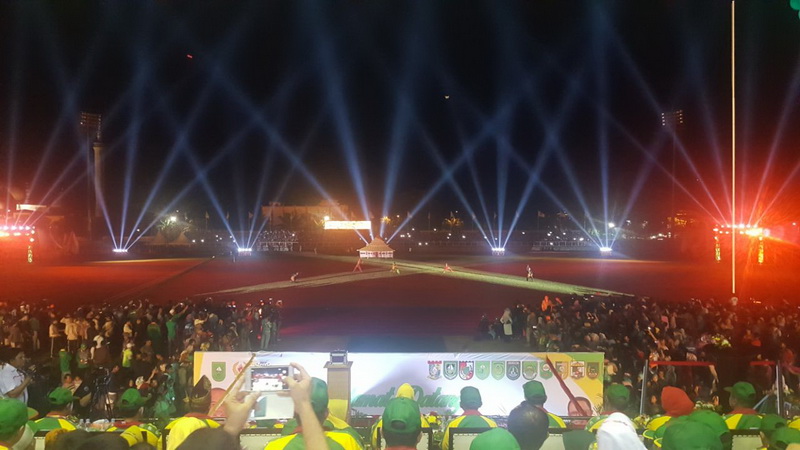 Gubernur Riau Buka Porprov ke-IX Kampar